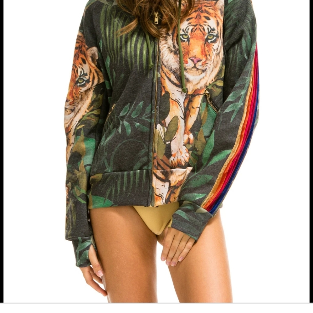Zip-up hoodie